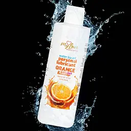 Лубрикант MyLove Aroma Series IntimMassage 2in1 Orange, 300 мл - мініатюра 3
