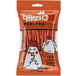 Снеки Чікенззз Peri-peri з курятини 200 г