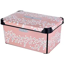 Кошик Violet House, 5 л, розовый (0646 PINK FLOWERс/кр. 5 л) - мініатюра 2