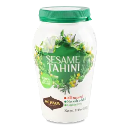 Тхіна 100% натуральна кітніот, 500 г ACHVA Tahinа