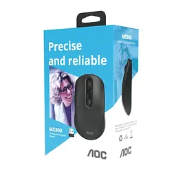 Мишка AOC MS300B Wireless/Bluetooth Black (MS300B/LA) - мініатюра 12