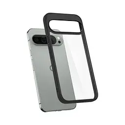 Прозорий чохол Spigen Ultra Hybrid Matte Black для Pixel 9 Pro XL (ACS07724) - мініатюра 2