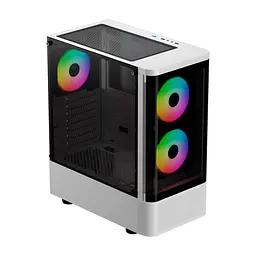 Корпус для ПК Gamdias TALOS E3 CG WH (4711514501209) - мініатюра 5