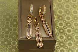 Набір Xuping Jewelry Королівський контур золотистий