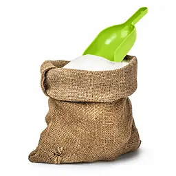 Совок великий пластиковий для цукру, спецій та сипучих продуктів 31х11.5х5.3 см Салатовий 88557 - мініатюра 3