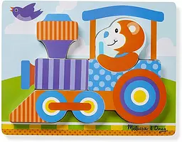 Дерев'яний пазл Melissa&Doug Транспорт, 22 елементи (MD30133) - мініатюра 4