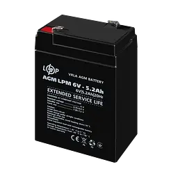 Акумулятор AGM LPM 6V - 5.2 Ah - мініатюра 3