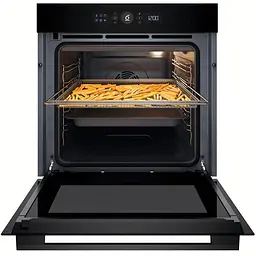 Whirlpool Духовий шафа електричний, 73л, A+, дисплей, конвекція, піроліз, телескопічні напрямні, чорний - мініатюра 8