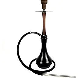 Кальян Aroma Hookah X-Ray Wood Brown Drop Black - мініатюра 2