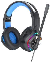 Провідні навушники XO GE08 Gaming Wired Headphones Чорний