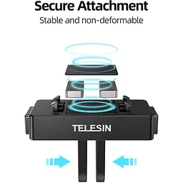 Магнітний адаптер Telesin Quick-Release Base для екшн-камери Insta360 Ace/Insta360 Ace Pro 2 (S7-JBK-06-TIS) [170367] - мініатюра 10