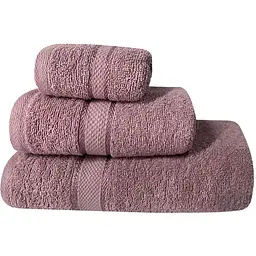 Рушник  банний Soho Simple бавовна 100% 70х140 см Lilac упаковка 3 шт.