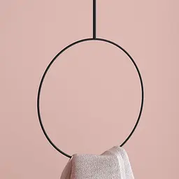 Тримач для рушника Babich Studio Towel holder - Black (RAL 9005) - мініатюра 2