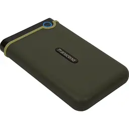 Зовнішній жорсткий диск Transcend StoreJet 25M3 1TB [TS1TSJ25M3G] Military Green [42306] - мініатюра 3