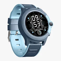 Дитячий смарт-годинник-телефон Lemfo D36 з GPS і підтримкою 4G та захистом від вологи Синій - мініатюра 2