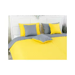 Покривало Руно Yellow Grey мікрофайбер 220х240 (330.52У_Yellow Grey) - мініатюра 5
