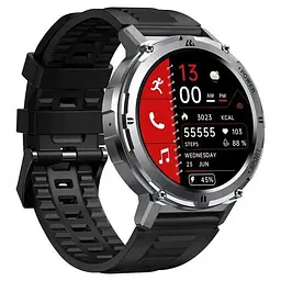 Наручний чоловічий смарт годинник Skmei 1227 Red (12374) - мініатюра 3