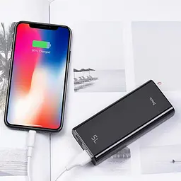 Додаткова батарея Hoco J45 Elegant Shell (10000mAh) Black - мініатюра 2