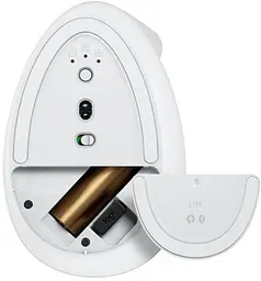 Миша бездротова Logitech Lift Vertical Ergonomic White (910-006475) - мініатюра 5