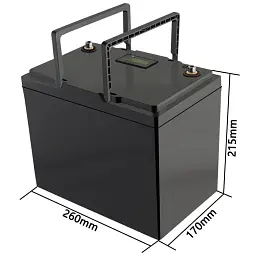 Акумуляторна батарея LiitoKala LiFePO4 12V100Ah, LCD (12V100Ah LiFePO4 LCD) - мініатюра 3