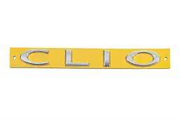Емблема напис CLIO (напис НИЗКА) Хром 192х25 мм на скотчі ПХ 172.73 - мініатюра 2