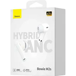 Навушники Baseus True Wireless Earphones Bowie M2s White [90776] - мініатюра 12