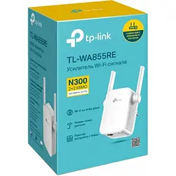 Ретранслятор TP-Link TL-WA855RE 802.11n 2.4 ГГц, N300, 1хFE LAN (TL-WA855RE) - мініатюра 3