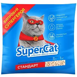 Наповнювач SuperCat стандарт 1кг (синій)