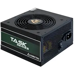 Chieftec Блок живлення Task (700W), >85%, 80+ Bronze, 120мм, 1xMB 24pin(20+4), 1xCPU 8pin(4+4), 3xMolex, 6xSATA, 2xPCIe 8pin(6+2)