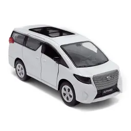 Машина TechnoDrive Toyota Alphard білий (KM250419) - мініатюра 9