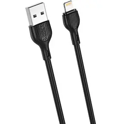 Кабель XO NB200 USB cable for Lightning 2.1A/2M Черный