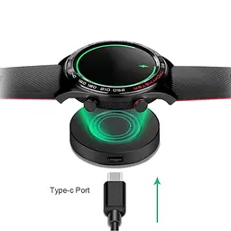 Зарядний пристрій Amazfeel для смартгодинника Huawei GT2/ GT 2e/ GT/ Honor Magic/ Watch 2 42 46 мм білий - мініатюра 3
