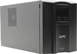 Джерело безперебійного живлення APC Smart-UPS 1500VA LCD, Lin.int., AVR, 8 х IEC, SmartSlot, USB, RJ-45, метал (SMT 1500I) - мініатюра 2