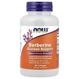 Берберин Berberine 60 Softgels NOW vit0006525