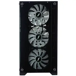 Корпус 1stPlayer X2-M-BK-4F7 Чорний без БЖ - мініатюра 5