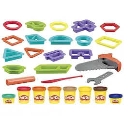 Набір для творчості Hasbro Play-Doh Set Build and Shape з масою для ліплення (G0345_G0347) - мініатюра 4