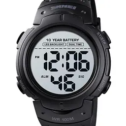 Годинник Skmei Neon 10 Bar Black