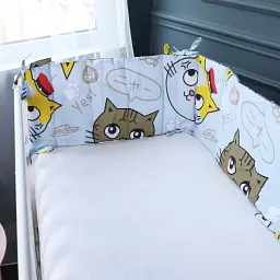 Борт в ліжечко MirSon Kids Time 18-0007 Cool Cat - мініатюра 2