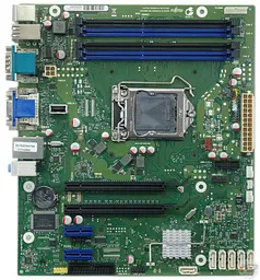 Материнська плата Fujitsu D3222-A12 GS2 (D3222-A12 GS2) (Socket 1150, Intel B85, Micro-ATX) Б/в