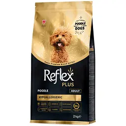 Сухий корм для собак породи пудель Reflex Plus Poodle Adult повноцінний та збалансований 2 кг - мініатюра 2