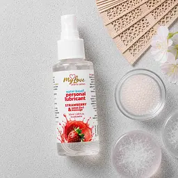 Лубрикант та масажний гель MyLove Aroma Series Strawberry 50 мл - мініатюра 3