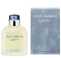 Туалетна вода вода чоловіча Light Blue Pour Homme, 125 мл