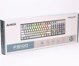 Клавіатура A4Tech Fstyler FS100 USB Blue (FS100 (Icy Blue)) - мініатюра 10
