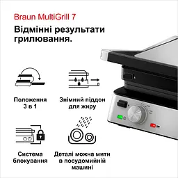 Електрогриль Braun CG 7020 (00000025957) - мініатюра 8