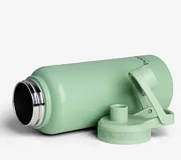 Пляшка для води Smartshake Bohtal Insulated Sports Bottle 960 ml/32 oz Green металева з подвійною вакуумною ізоляцією (11280201) - мініатюра 3