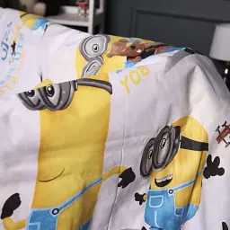 Комплект постільної білизни MirSon Бязь 17-0702 Minion Team 143 x 210 см (2200010460568) - мініатюра 4