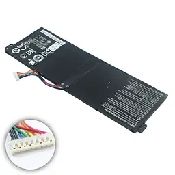 Акумулятор для ноутбука Acer AC14B18J (Aspire ES1-511, ES1-512, ES1-523, ES1-524, ES1-533) 11.4V 3220 mAh Black (KT.0030G.017) - мініатюра 2