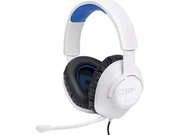 Навушники з мікрофоном JBL Quantum 100P Console White (jblQ100PWHTBLU)