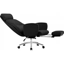 Офісне крісло GT Racer B-6657A Black [140956] - мініатюра 4