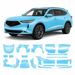 Антигравійна захисна бронеплівка за лекалами для Acura MDX YD4 2022 - повний кузов